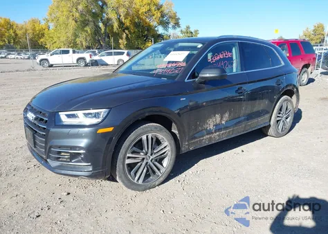 2020 Audi Q5 Premium Plus 55 Tfsi E Quattro S Tronic z USA, uszkodzony, nr VIN WA1E2AFY6L2075503